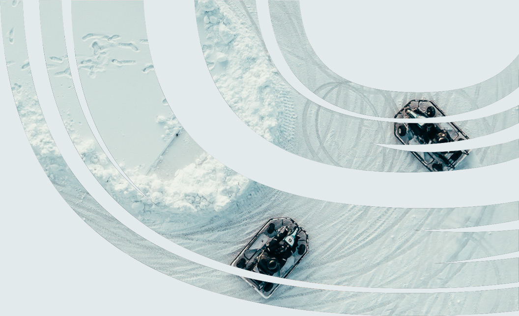 Kinda like Formula 1. Except on ice. We call it ice karting.